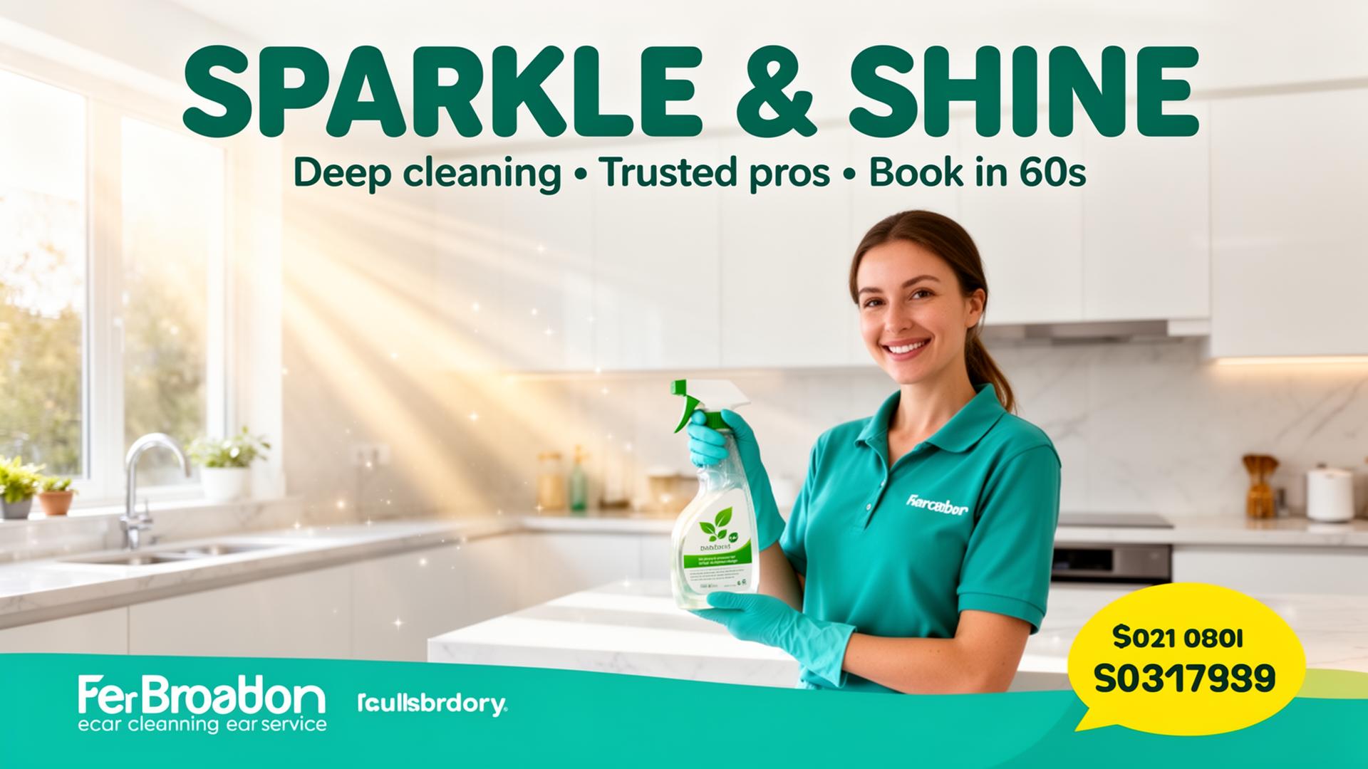 Sparkle & Shine — Cleaning