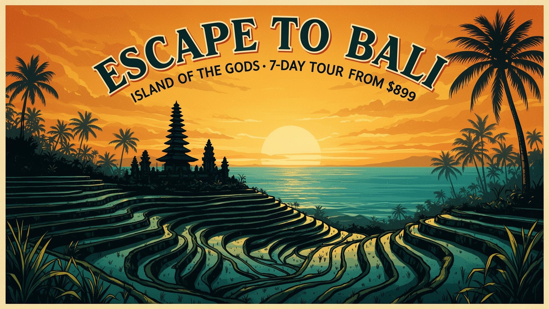 Escape to Bali — Tour